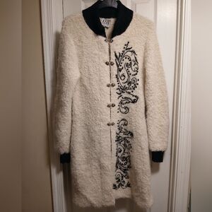 Vintage Wandering Sage Alpaca wool knit jacket Y2K sz.L/M